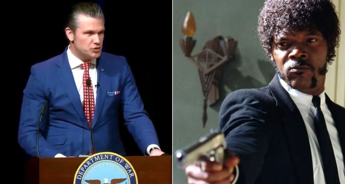 El secretario de Defensa de EEUU citó un supuesto versículo bíblico, pero era un fragmento de Pulp Fiction