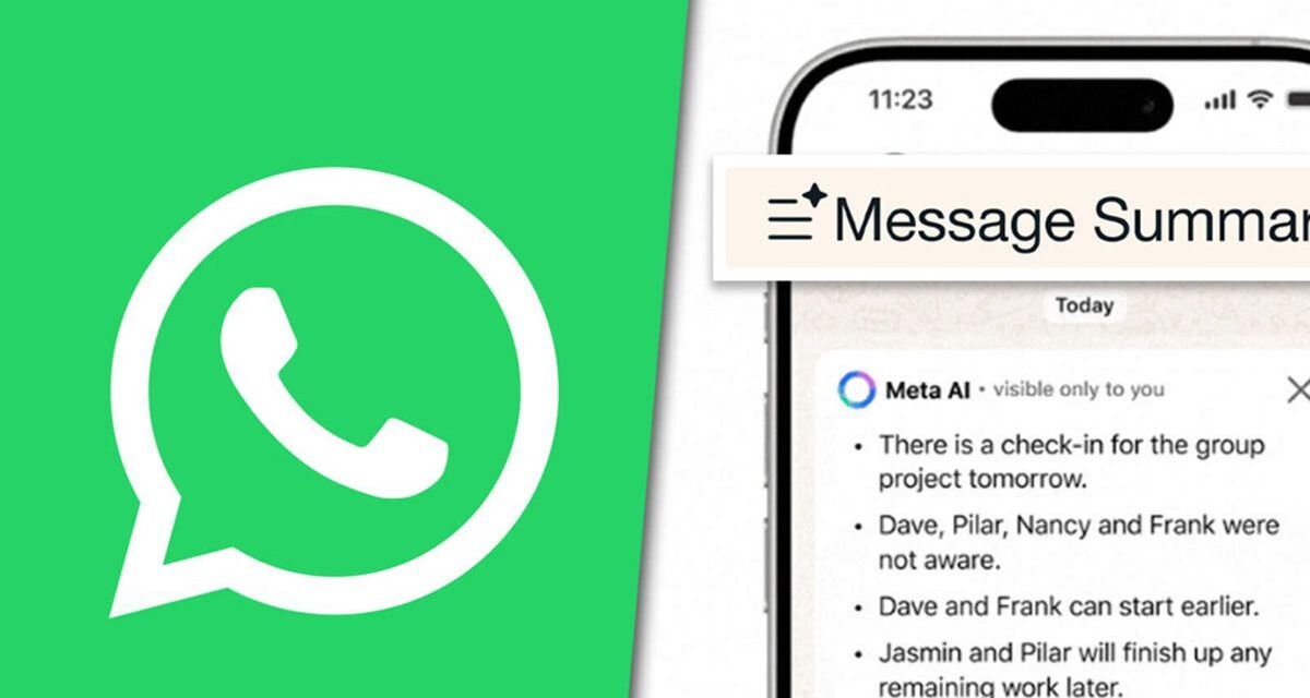 WhatsApp prueba una función para resumir chats no leídos y ahorrar tiempo a los usuarios