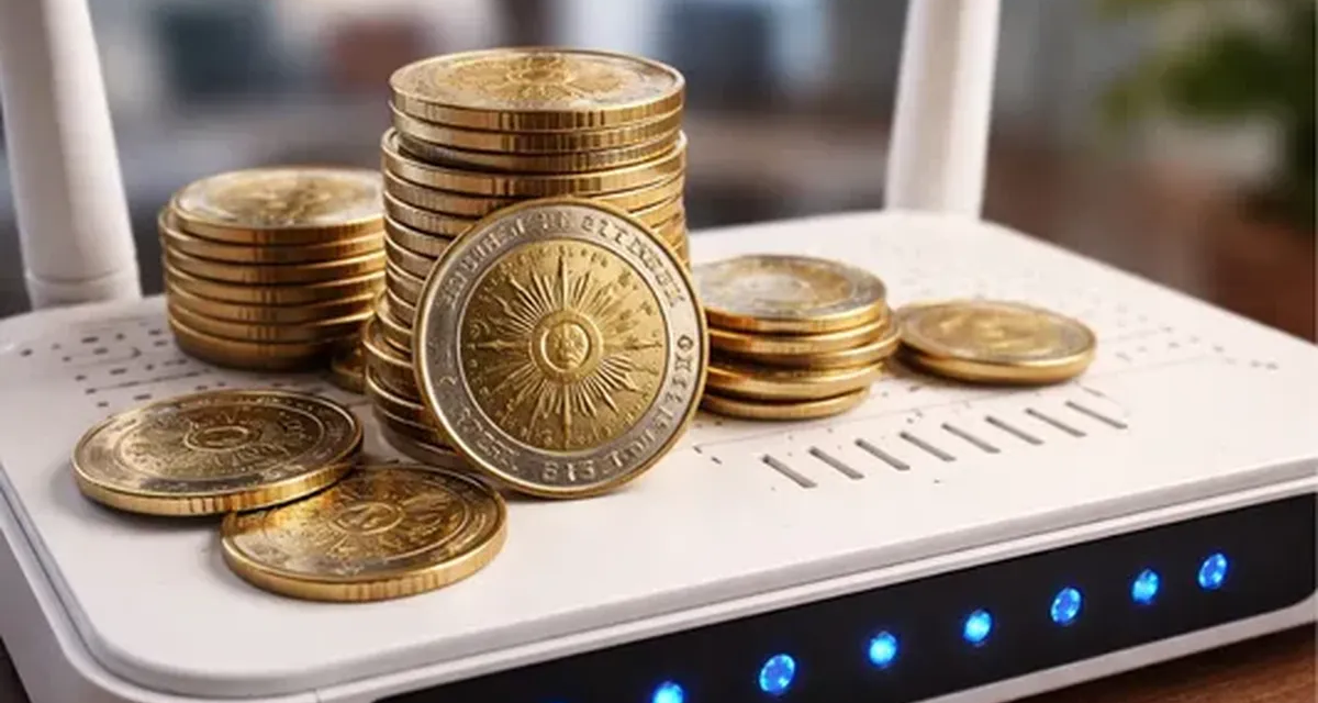 ¿Es verdad que sirve poner una moneda arriba del router del wifi?