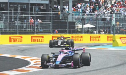 Colapinto brilló: larga en octava posición en el Gran Premio de Miami