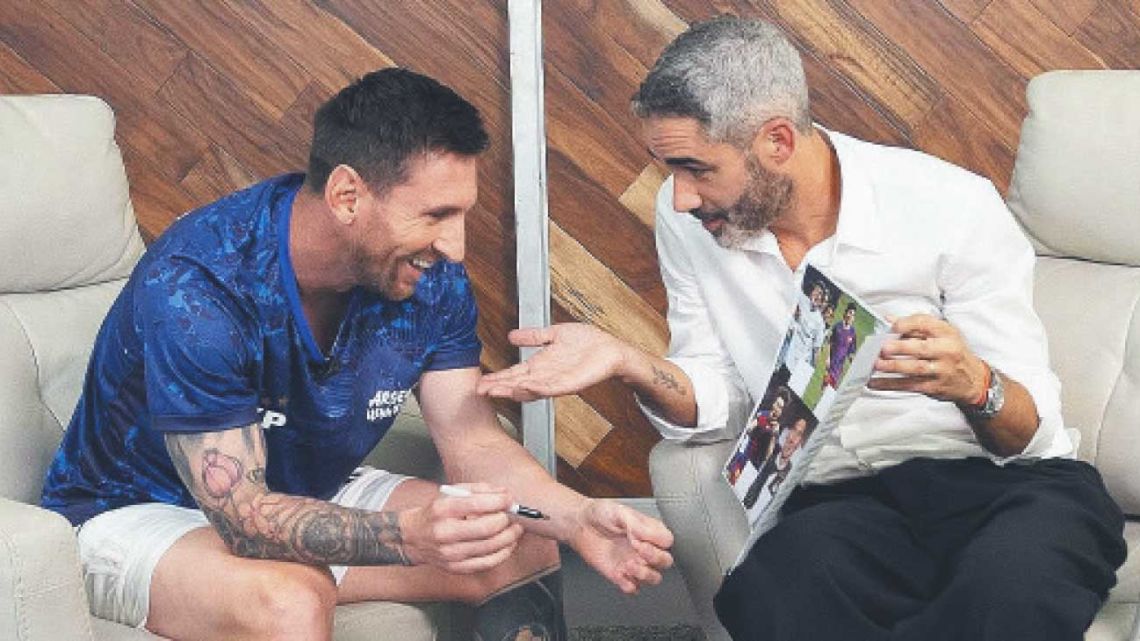 Messi: “Amo jugar a la pelota y lo voy a hacer hasta que no pueda más”