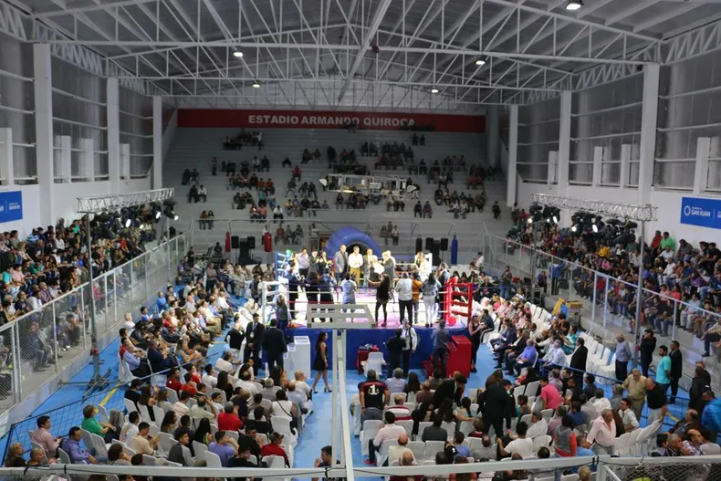 El Club Julio Mocoroa se prepara para una gran noche de boxeo profesional