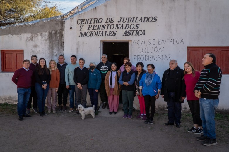 Lanzan un cronograma de visitas a centros de jubilados en distintos departamentos