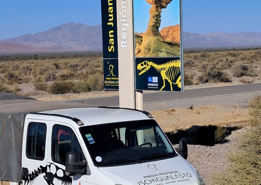 Nuevo cartel sobre Ruta 40 busca fortalecer la promoción de Ischigualasto