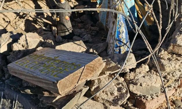 “Da mucha bronca que destruyan todo”: Vecinos de Zonda volverán a subir a reconstruir las grutas vandalizadas en Sierras Azules