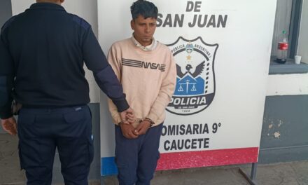Robó una bordeadora, quiso venderla y terminó detenido