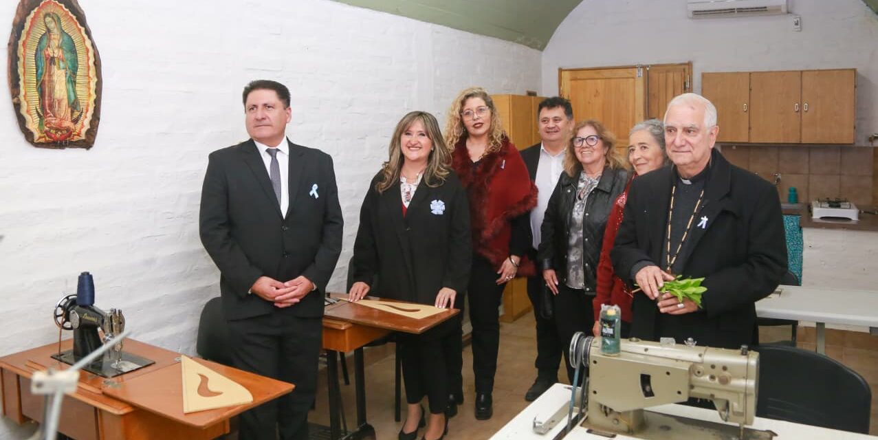 Caucete sumó un nuevo centro de formación profesional para jóvenes y adultos