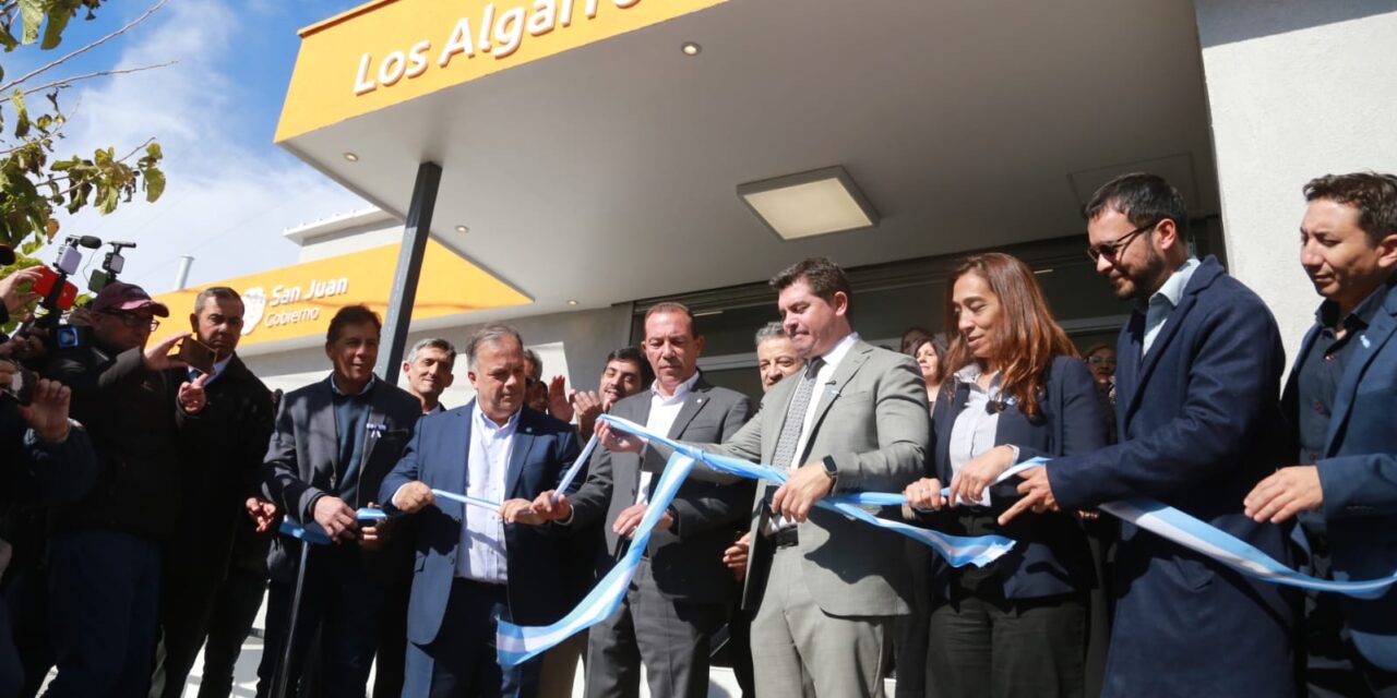 Caucete: quedó inaugurada la ampliación del CAPS Pozo de los Algarrobos