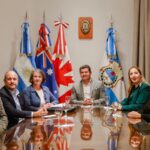 Orrego recibió a embajadores en la previa de la Expo Minera: Foco en inversiones y formación