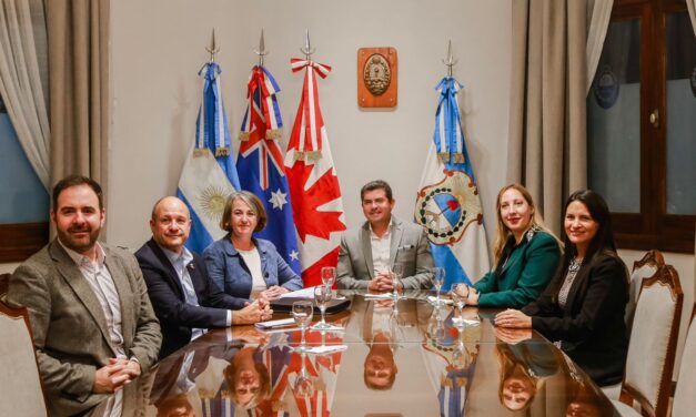 Orrego recibió a embajadores en la previa de la Expo Minera: Foco en inversiones y formación