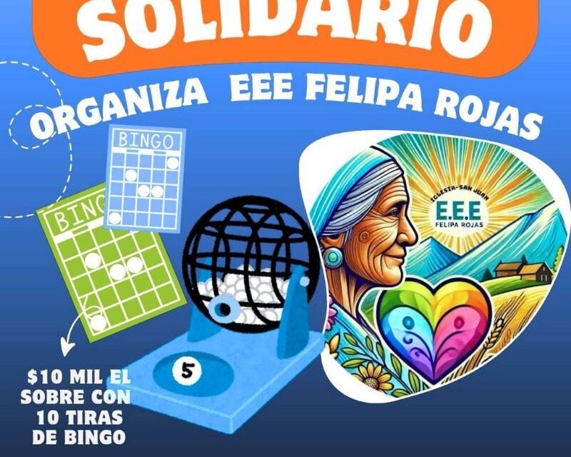 Té bingo solidario en Iglesia: Docentes organizan una tarde con premios y shows en vivo