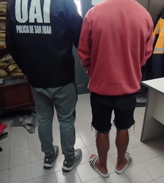 Santa Lucía: Atraparon a un hombre con antecedentes y pedido de captura
