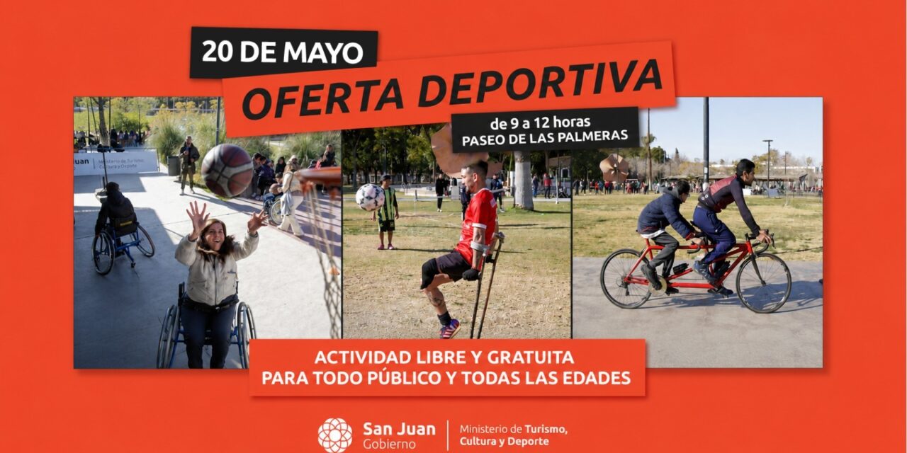 Más de 400 chicos vivirán una gran jornada de deporte adaptado e inclusión en el Parque de Mayo