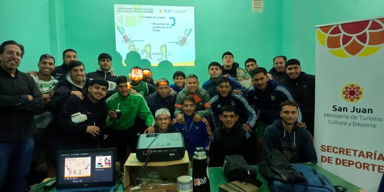 El programa “Construyendo Valores” continúa fortaleciendo a deportistas de toda la provincia