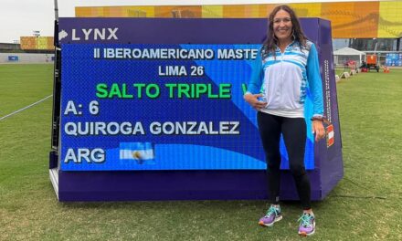 Adriana Quiroga brilló en Lima