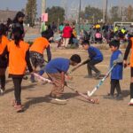 Chimbas vivió una fiesta del hockey: más de 150 chicos participaron del primer encuentro EID