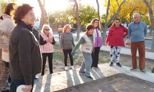 Rivadavia recibirá el primer Torneo Provincial de Tejo para personas mayores