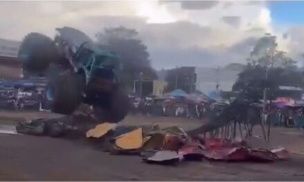 Tres muertos y varios heridos en un show de Monster Truck