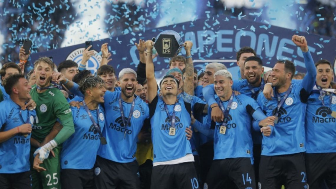 Belgrano hizo historia: venció a River y se coronó campeón del Fútbol Argentino