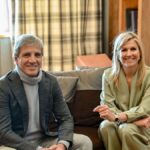 Luis Caputo se reunió con la reina Máxima previo a su participación en el Foro Llao Llao
