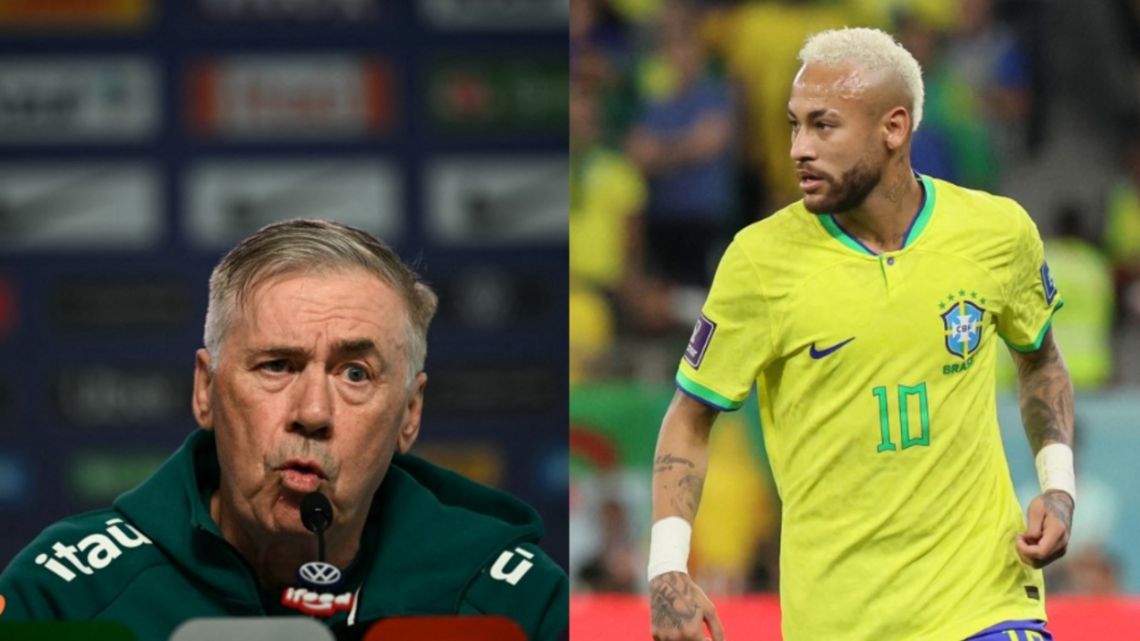 Brasil respira: Carlo Ancelotti rompió el silencio y apagó los rumores sobre la baja de Neymar del Mundial 2026