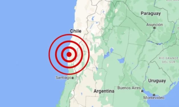 Un fuerte sismo de magnitud 6,9 sacudió Chile y activó alertas en cuatro regiones