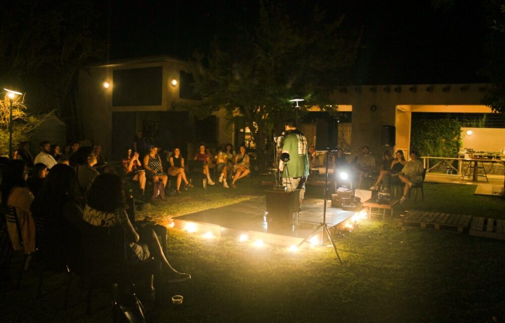Slam poético en el Chalet Cantoni: la voz de la cultura urbana sobre el escenario