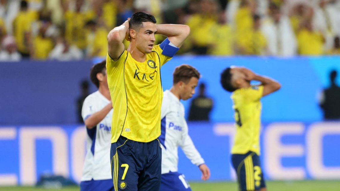 Cristiano Ronaldo perdió la Champions de Asia con Al-Nassr