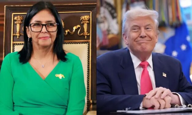 Delcy Rodríguez rechazó que Venezuela pueda convertirse en el estado 51 de EEUU