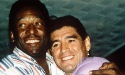 Salieron a la luz imágenes inéditas de una mítica cena entre Maradona y Pelé