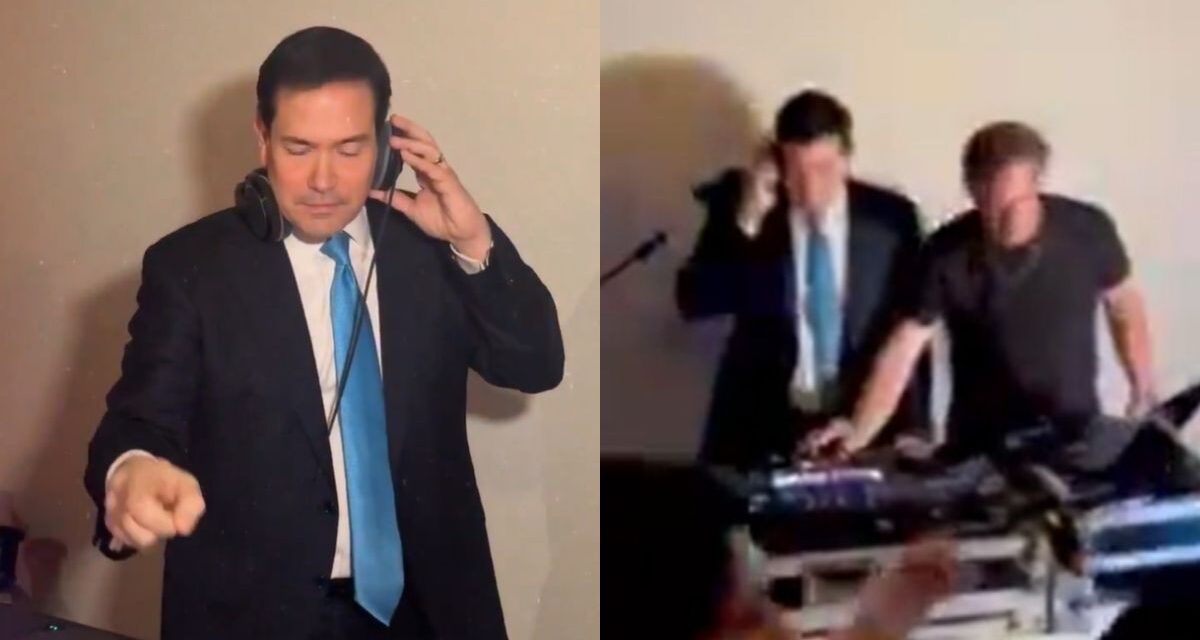 El video del secretario de Estado haciendo de DJ que divide a EEUU