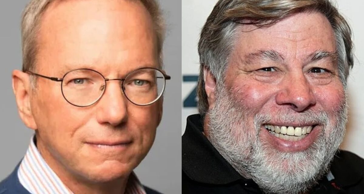 Por qué un discurso sobre IA generó silbidos para el exCEO de Google y aplausos para el cofundador de Apple