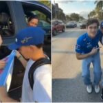 El emocionante gesto de Franco Colapinto con un pequeño fanático argentino que se volvió viral en redes