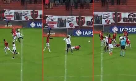 Un jugador de Patronato quedó en observación tras recibir una patada ante Chacarita