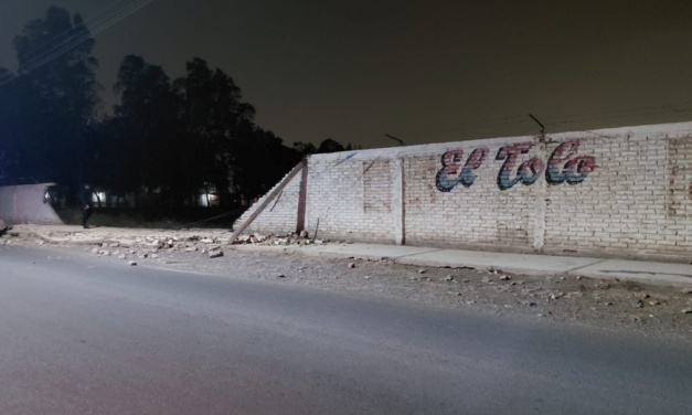 El temporal provocó serios destrozos y dejó dañado un histórico predio deportivo en Rivadavia