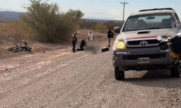 Tragedia en Ruta 40: murió un motociclista cerca de Talacasto