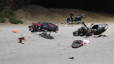 Violento choque entre motos terminó con una víctima fatal en Jáchal