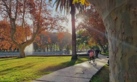 El otoño se hace sentir con tardes agradables y cielo totalmente despejado