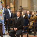 El Tedeum funcionará como termómetro de la interna libertaria antes de una nueva reunión de Gabinete