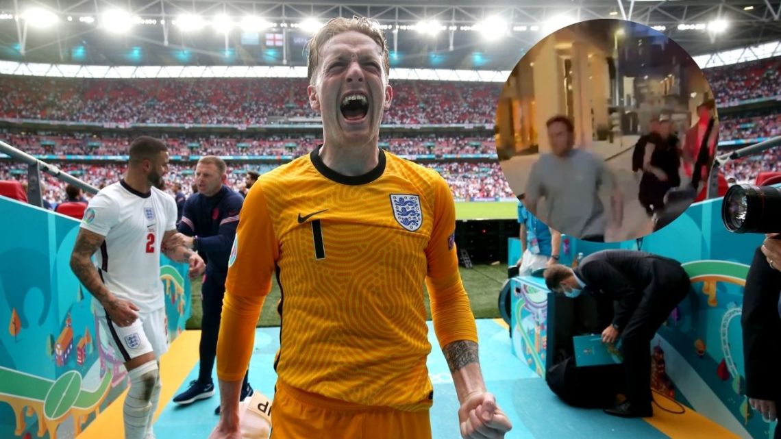 Jordan Pickford, arquero de la selección inglesa, quedó en el ojo de la tormenta tras ser visto de fiesta en un club nocturno