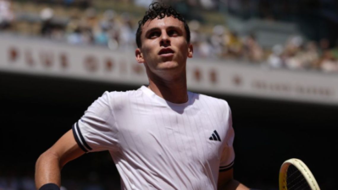 Histórica batalla en Roland Garros: Juan Manuel Cerúndolo venció a Landaluce tras seis horas