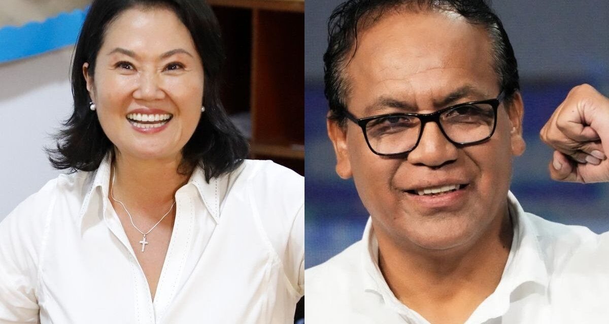 Se confirmó balotaje entre Keiko Fujimori y Roberto Sánchez tras un mes de espera