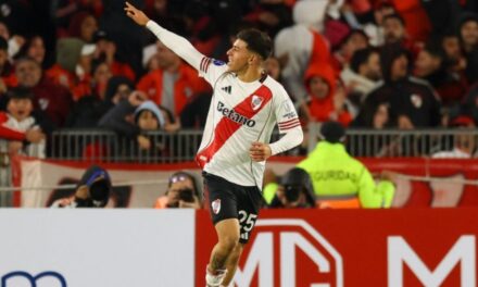 Pereyra anotó sobre la hora y River empató de forma agónica 1-1 con Bragantino: sumó y sigue siendo líder en la Sudamericana