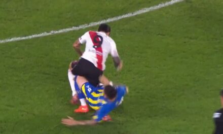 Lesión Driussi vs. Rosario Central