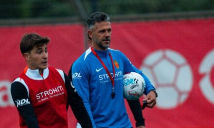 El Mallorca de Martín Demichelis goleó en la última fecha pero no pudo evitar el descenso