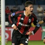 Agónico triunfo de River en Brasil: Martínez Quarta anotó sobre la hora y el Millonario venció 1-0 a Bragantino