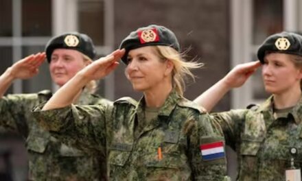 Máxima Zorreguieta completó la primera etapa de su formación militar y recibió una distinción en Países Bajos