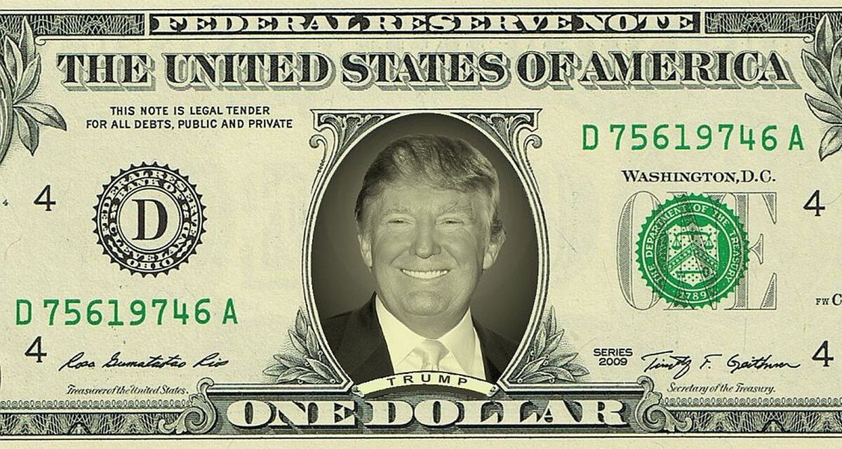 El gobierno de Donald Trump acelera un proyecto para crear un billete de u$s250 con su cara
