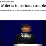 The Economist advirtió que Javier Milei está en serios problemas