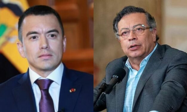 Daniel Noboa acusó a Gustavo Petro de impulsar una incursión guerrillera y escala el conflicto bilateral